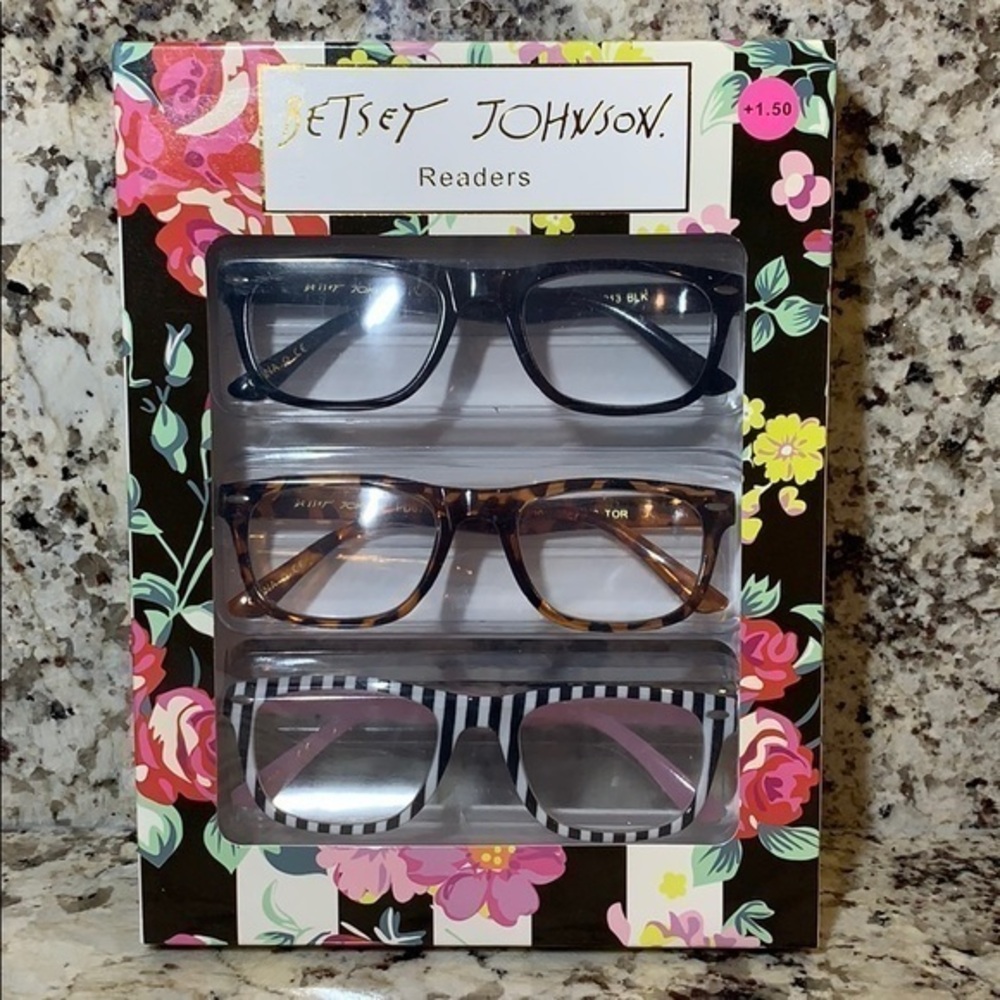 BETSEY JOHNSON READERS GLASSES